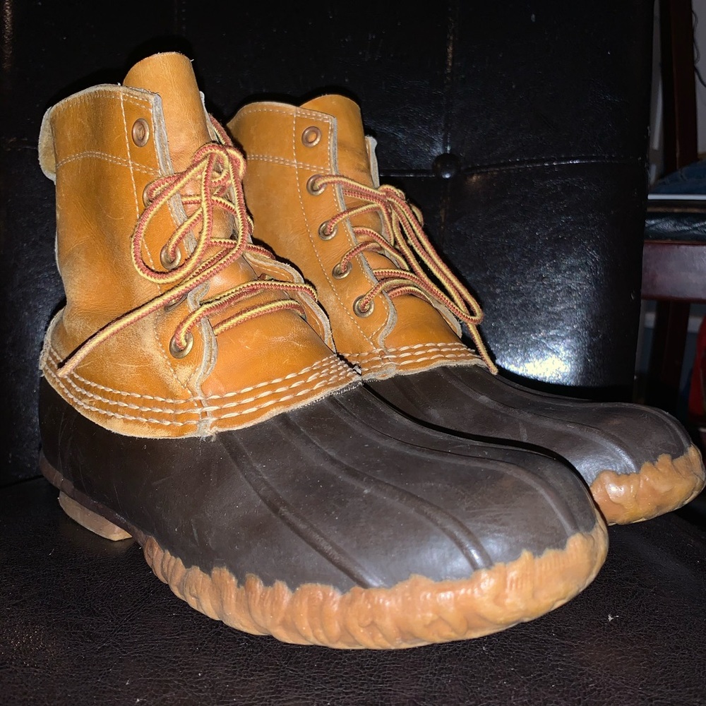 Vintage L.L. Bean duck boots